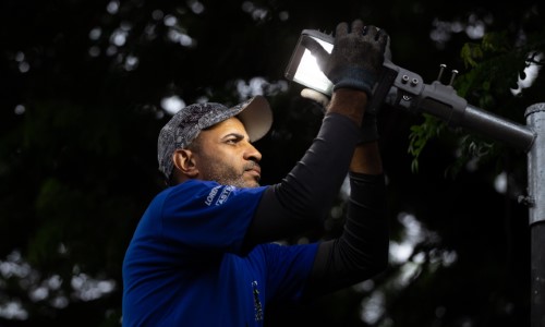 Prefeitura de VR troca mais de 120 lâmpadas em trecho de perímetro urbano da BR-393